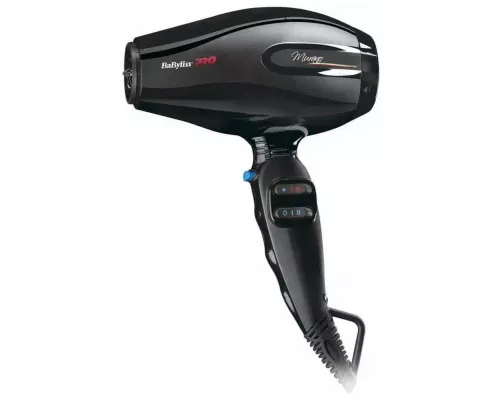 Фен Babyliss Pro MURANO Ionic compact 2000Вт черный