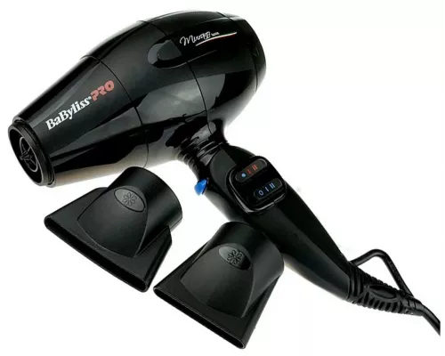 Фен Babyliss Pro MURANO Ionic compact 2000Вт черный
