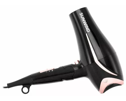 Фен SunWind SUHD 550 черный/розовое золото