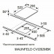 Индукционная варочная панель MAUNFELD CVI292MBKBR