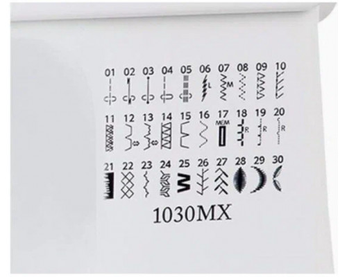 Швейная машина Janome 1030 MX белый/цветы