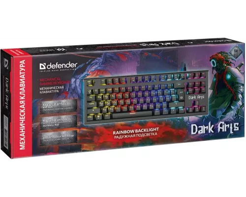 Клавиатура Defender DARK ARTS GK-375