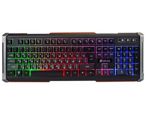 Клавиатура OKLICK 710G черный/серый USB Multimedia