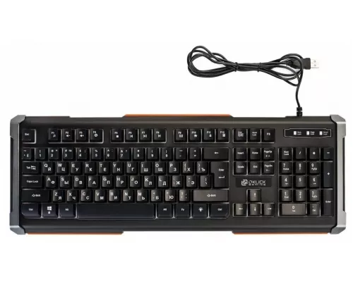 Клавиатура OKLICK 710G черный/серый USB Multimedia