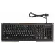 Клавиатура OKLICK 717G черный/серый USB Multimedia LED