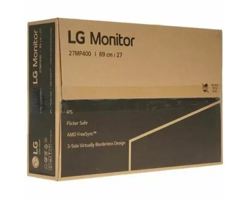 Монитор LG 27MP400-B черный