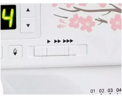 Швейная машина Janome 1030 MX белый/цветы
