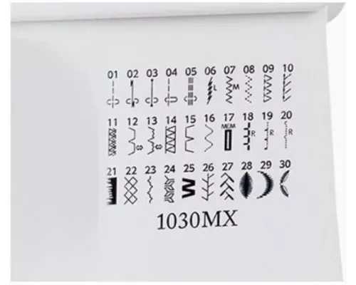 Швейная машина Janome 1030 MX белый/цветы