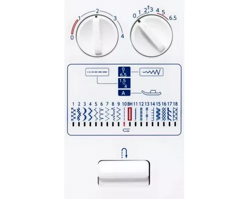 Швейная машина Janome Easy Jeans Heavy Duty 1800 белый
