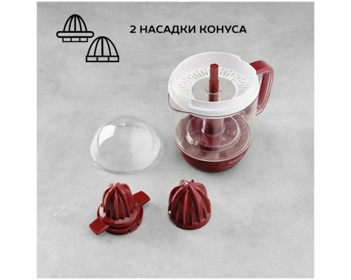 Соковыжималка Scarlett SC-JE50C08 красный/белый