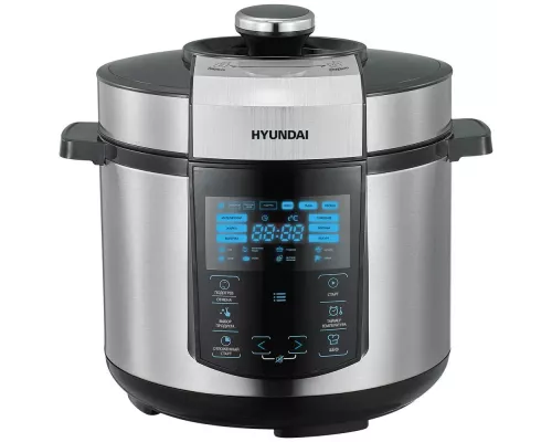 Мультиварка Hyundai HYMC-1618 серебристый/черный