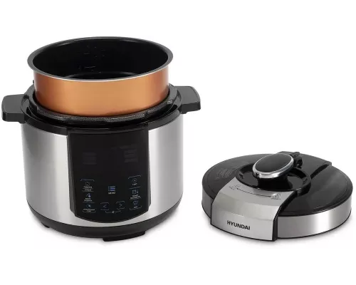 Мультиварка Hyundai HYMC-1618 серебристый/черный