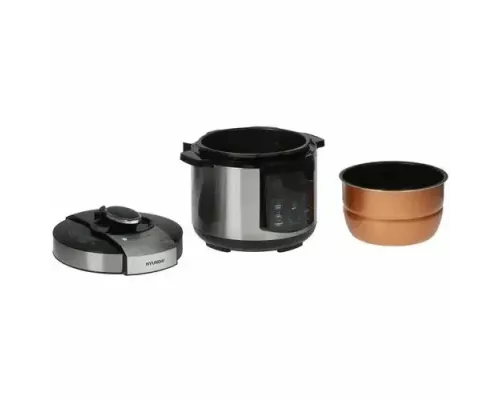 Мультиварка Hyundai HYMC-1618 серебристый/черный