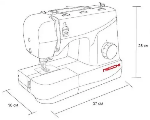 Швейная машина Necchi 4323А