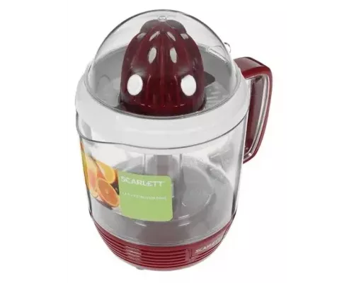Соковыжималка Scarlett SC-JE50C08 красный/белый