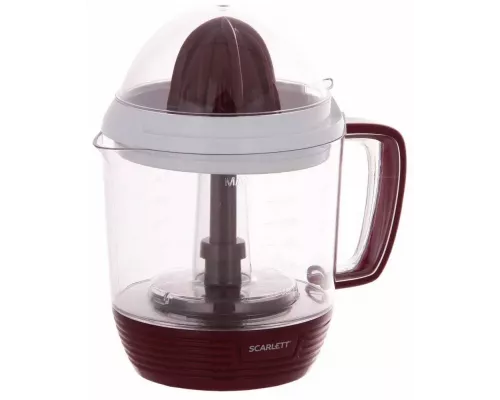 Соковыжималка Scarlett SC-JE50C08 красный/белый