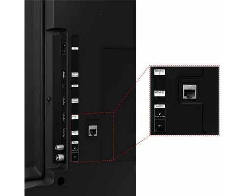 Телевизор Samsung UE50CU7100UXRU черный