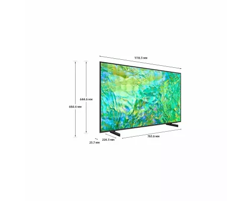 Телевизор Samsung UE50CU8000UXRU черный