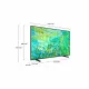 Телевизор Samsung UE55CU8000UXRU черный