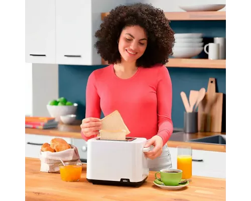Тостер Braun HT1010WH белый
