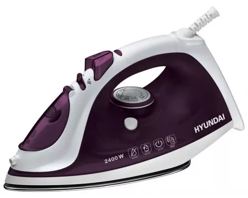 Утюг Hyundai H-SI01961 белый/фиолетовый