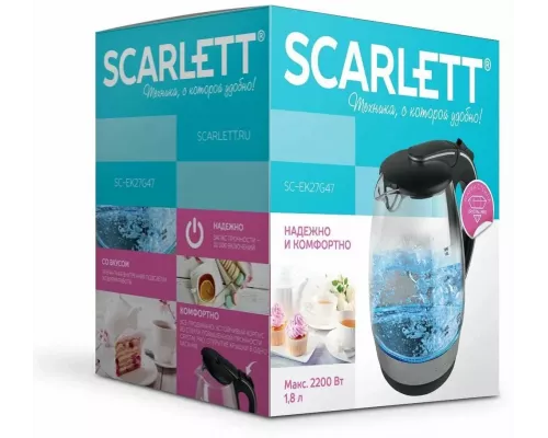 Чайник Scarlett SC-EK27G47 черный