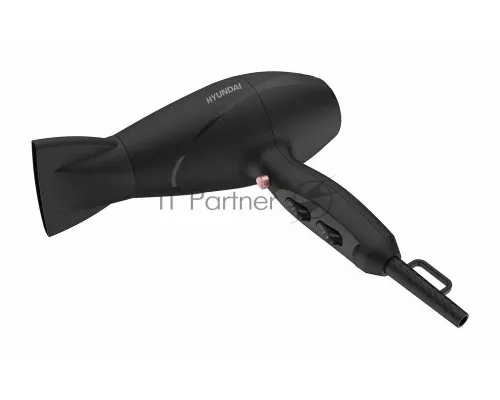 Фен Hyundai H-HDI0750 черный/черный