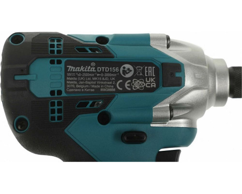 Шуруповерт Makita DTD156Z аккум. патрон:шестигр.1/4"