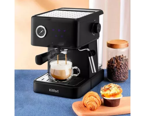 Кофеварка Kitfort КТ-7124 черный