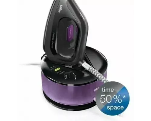 Парогенератор Braun IS2144BK черный/фиолетовый