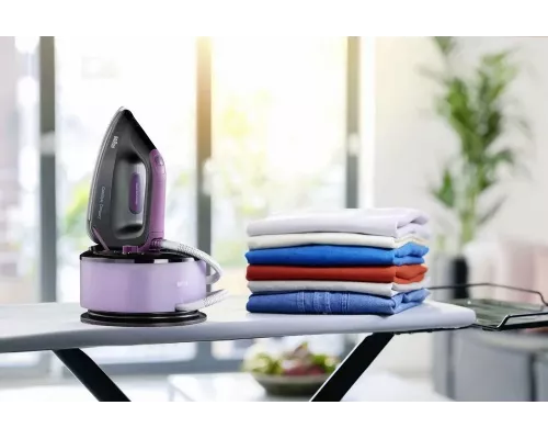 Парогенератор Braun IS2144BK черный/фиолетовый