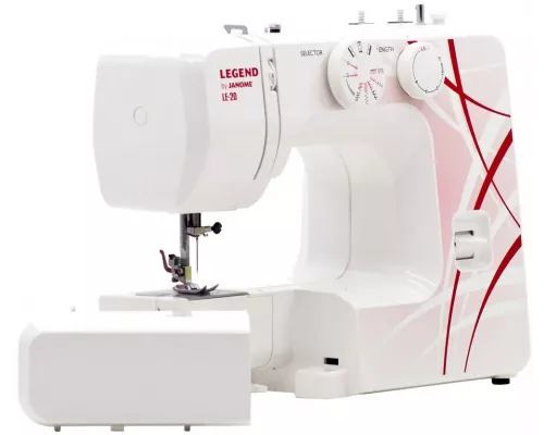 Швейная машина Janome Legend LE20 белый/рисунок