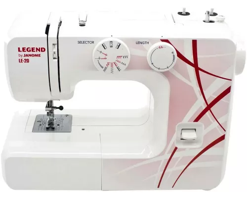 Швейная машина Janome Legend LE20 белый/рисунок