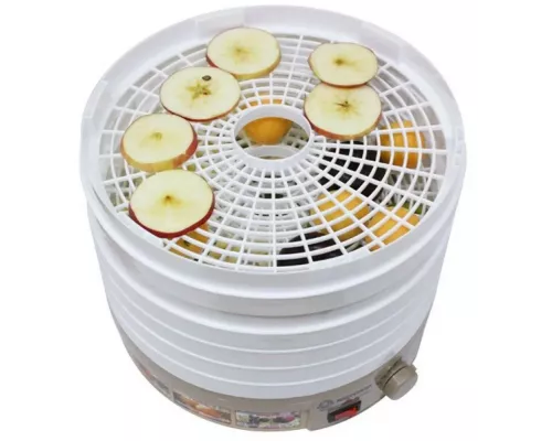 Сушилка для овощей и фруктов Мастерица ЭСБ-11/18-300, 5 поддонов, 18 л, вентилятор, круглая