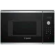Встраиваемая микроволновая печь Bosch BFL523MS0 нержавеющая сталь/черный