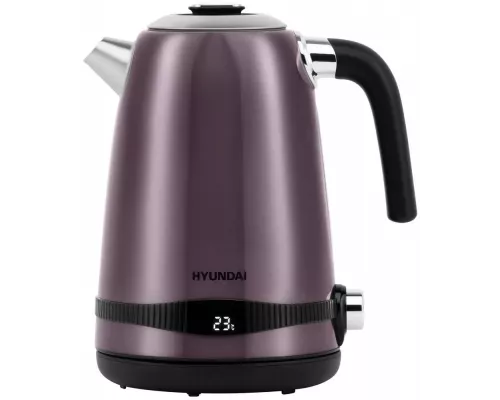Чайник Hyundai HYK-S4800 фиолетовый/черный