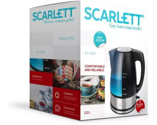 Чайник Scarlett SC-1020 черный