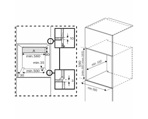 Духовой шкаф Indesit IFE 3644 J BL черный