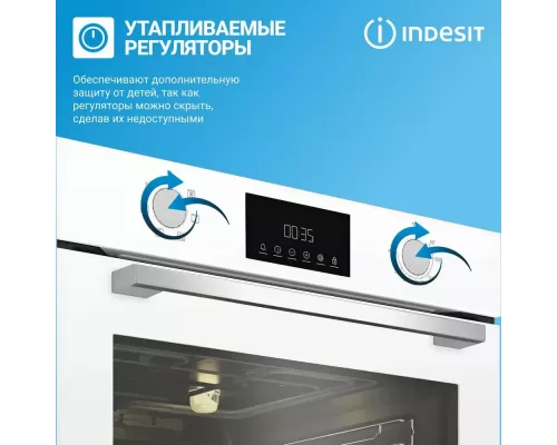 Духовой шкаф Indesit IFE 3644 J WH белый