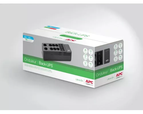 ИБП APC Back-UPS ES 650VA/400W (BE650G2-RS)