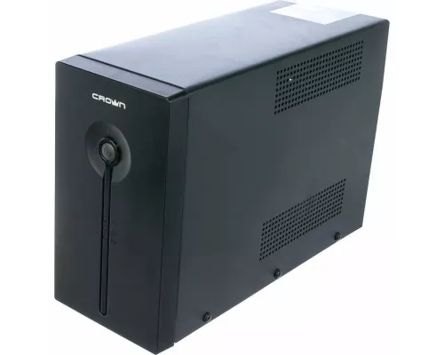 ИБП CROWN CMU-SP800EURO {800VA, металл,1x12V/9AH, розетки 3*EURO+1*IEC bybas} CM000001492