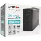 ИБП CROWN CMU-SP800EURO {800VA, металл,1x12V/9AH, розетки 3*EURO+1*IEC bybas} CM000001492