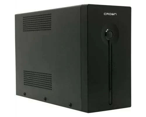 ИБП CROWN CMU-SP800EURO {800VA, металл,1x12V/9AH, розетки 3*EURO+1*IEC bybas} CM000001492