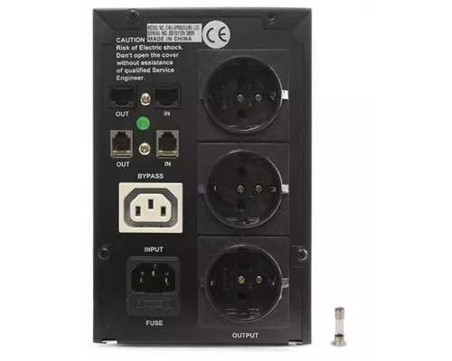 ИБП CROWN CMU-SP800EURO {800VA, металл,1x12V/9AH, розетки 3*EURO+1*IEC bybas} CM000001492
