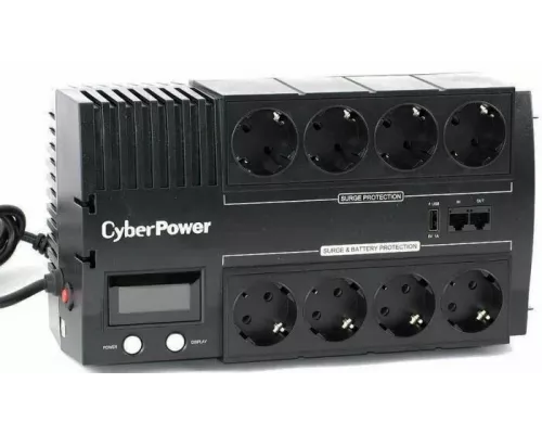 ИБП CyberPower BR700ELCD 700VA/420W USB/RJ11/45 (4+4 EURO)