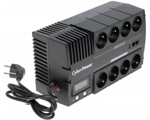 ИБП CyberPower BR700ELCD 700VA/420W USB/RJ11/45 (4+4 EURO)
