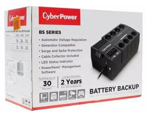 ИБП CyberPower BS850E black 850VA