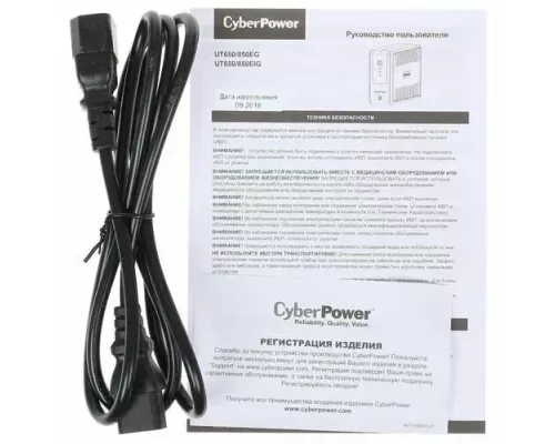 ИБП CyberPower Line-Interactive UT650EIG, 650VA/360W USB/RJ11/45, (4 IEC С13)