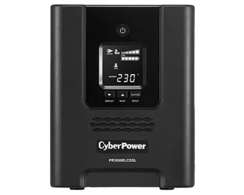 ИБП CyberPower PR3000ELCDSL 3000VA/2700W USB/RJ11/45 (9 IEC)