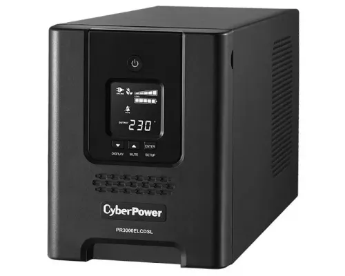 ИБП CyberPower PR3000ELCDSL 3000VA/2700W USB/RJ11/45 (9 IEC)